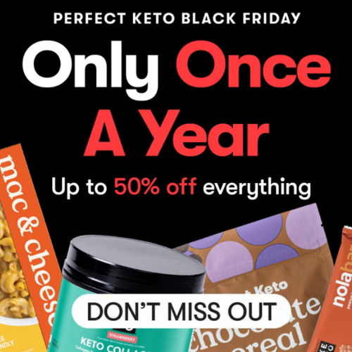 perfect keto black friday sale