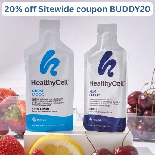 Get 20% off at HealthyCell with coupon BUDDY20