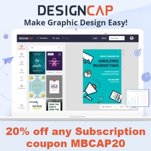 DesignCap Coupon