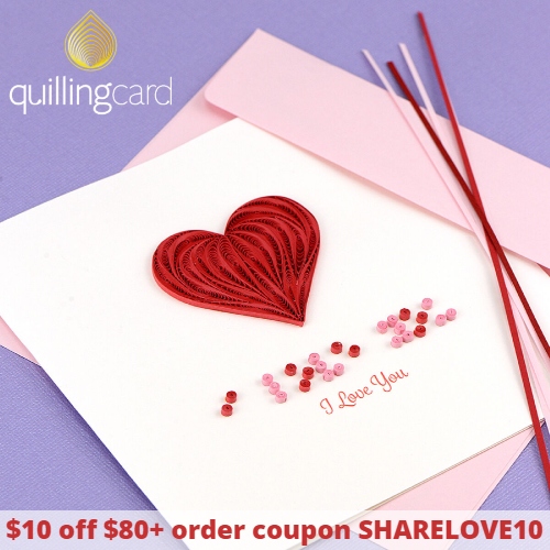 Quilling Card Coupon