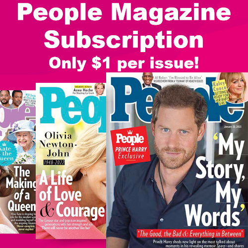 lowest price people magazine subscription