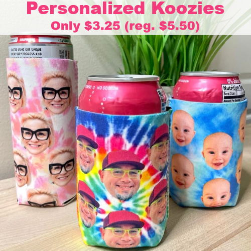 personalized koozies