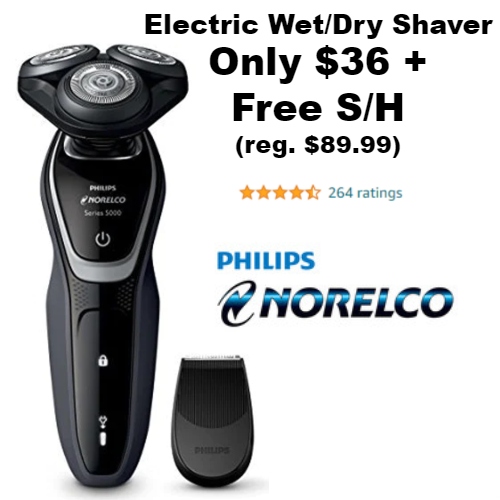 Philips Norelco Electric Wet/Dry Shaver