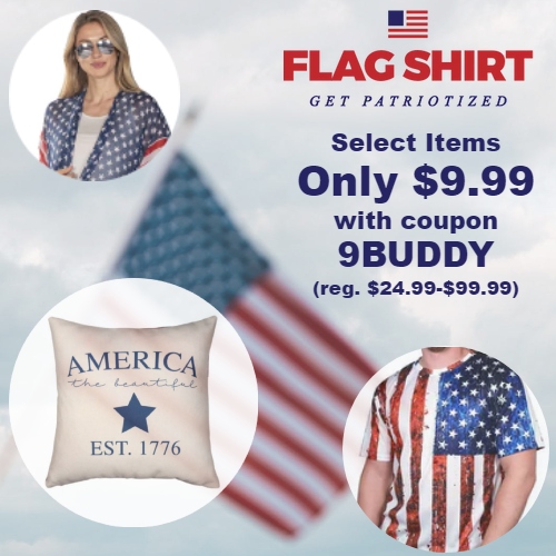 flag shirt coupon