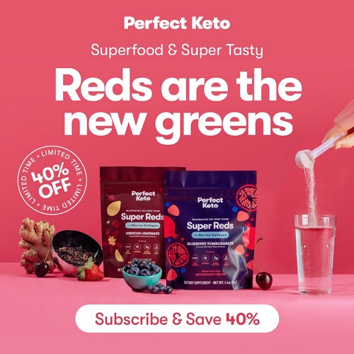 Perfect Keto Super Reds Antioxidant Blend Coupon
