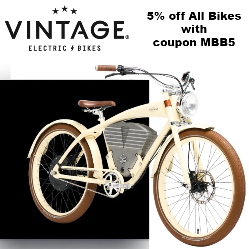 vintage electric bikes coupon