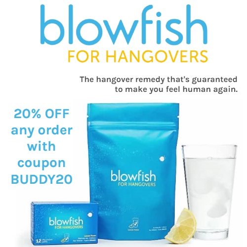 Blowfish for Hangovers Coupon