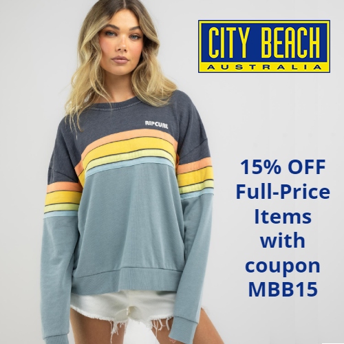 city beach australia coupon