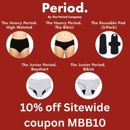 Get 10% off at The Period Co with coupon MBB10