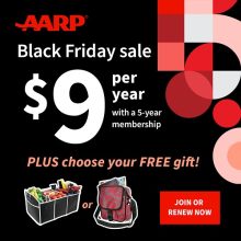 AARP black friday sale