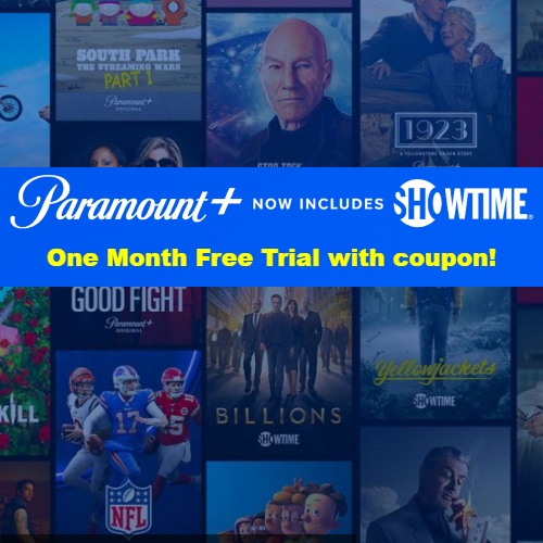 Paramount+ : 1 Month Free Trial with Coupon