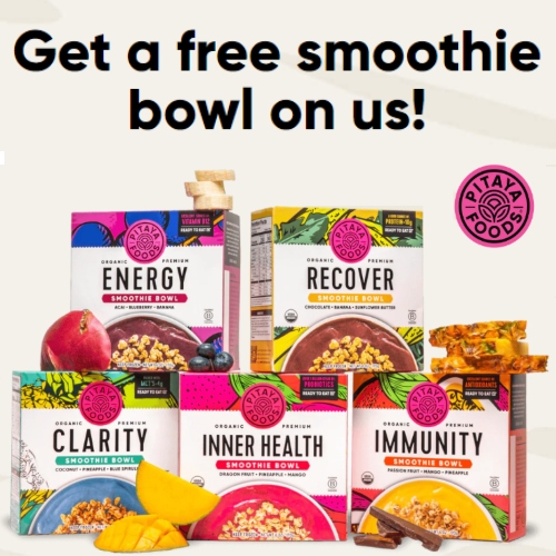 Pitaya Foods Free Smoothie Bowl