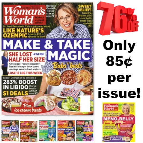 Woman's World Magazine Subscription