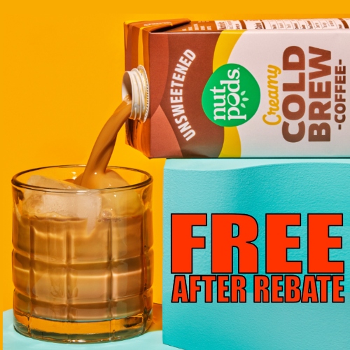 nutpods Creamy Cold Brew rebate