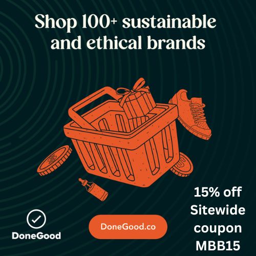 15% off at DoneGood with coupon MBB15