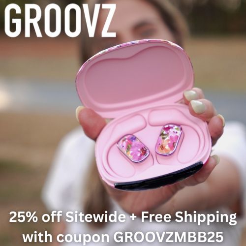 25% off any order at Groovz with coupon GROOVZMBB25