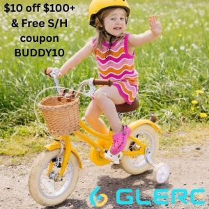 $10 off $100 + Free Shipping at Glerc Bikes with coupon BUDDY10