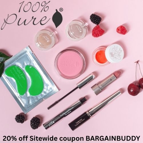 Get 20% off at 100% Pure with coupon BARGAINBUDDY