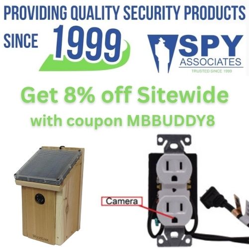 Get 8% off at Spy Associates with coupon MBBUDDY8
