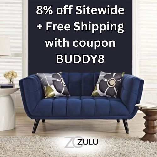 8% off at Zozulu with coupon BUDDY8