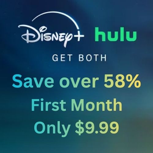 First month is only $9.99 for a Disney+ and Hulu bundle