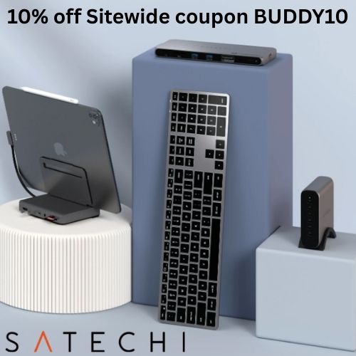 Get 10% off any order at Satechi with coupon BUDDY10