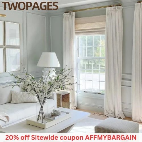 Get 20% off any order at TWOPAGES with coupon AFFMYBARGAIN