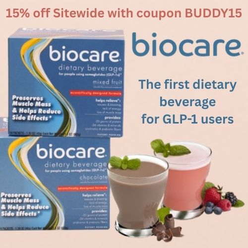 Get 15% off at Biocare with coupon BUDDY15