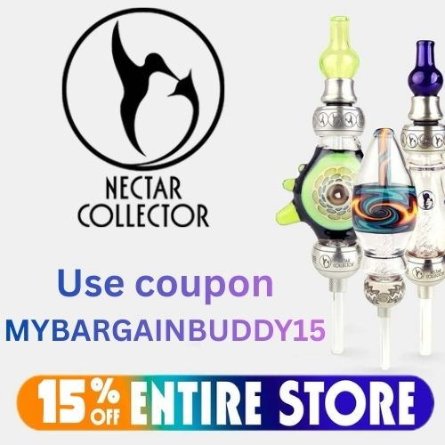 Get 15% off any order at Nectar Collector with coupon MYBARGAINBUDDY15