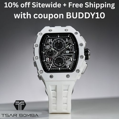 Get 10% off your order at Tsar Bomba with coupon BUDDY10