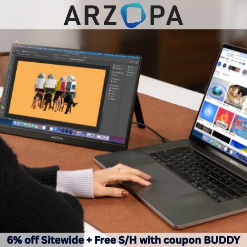 Get 6% off at ARZOPA with coupon BUDDY