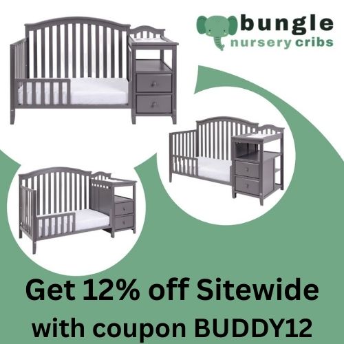 Get 12% off any order at Bungle Nursery Cribs with coupon BUDDY12