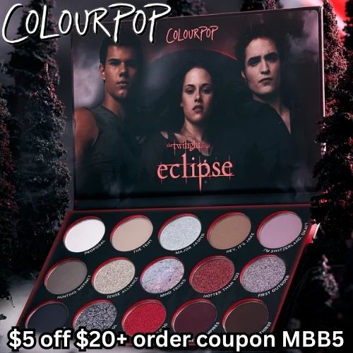 Get $5 off $20 or more at ColourPop with coupon MBB5