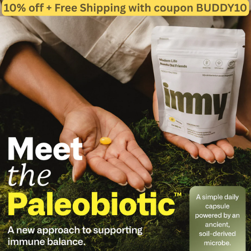 Get 10% off + Free Shipping at immy with coupon BUDDY10