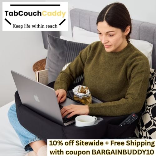 Get 10% off any order at TabCouchCaddy with coupon BARGAINBUDDY10