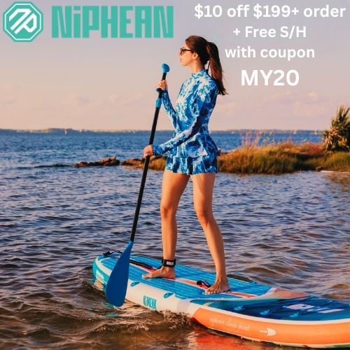 Get $10 off $199+ and Free S/H at Niphean with coupon MY20