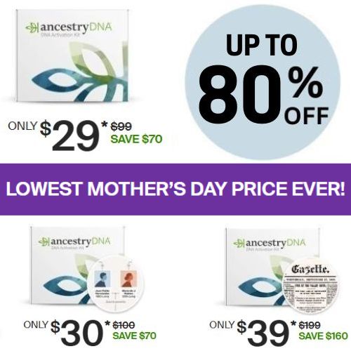 Save up to 80% through Mother's Day!