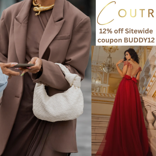 Get 12% off Sitewide at COUTR with coupon BUDDY12