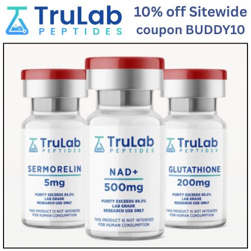 TruLab Peptides Coupon : 10% off Sitewide code BUDDY10