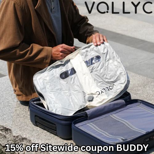 Get 15% off at VOLLYC with coupon BUDDY