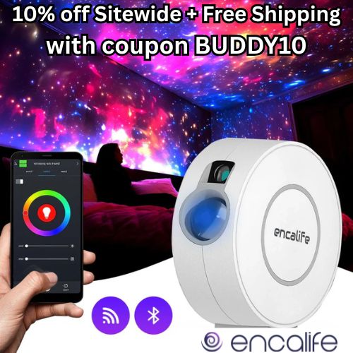 Get 10% off Sitewide + Free Shipping at Encalife with coupon BUDDY10