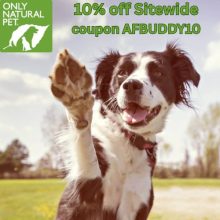 Get 10% off Sitewide at Only Natural Pet with coupon AFBUDDY10