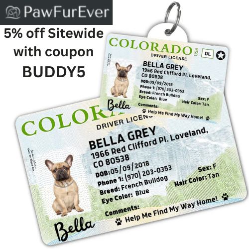 Get 5% off Sitewide at PawFurEver with coupon BUDDY5