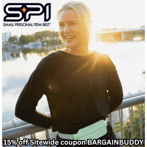 Get 15% off Sitewide at SPIbelt with coupon BARGAINBUDDY