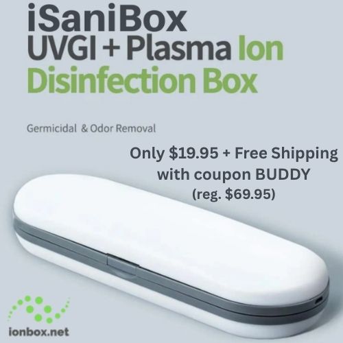 Get an iSaniBox for just $19.95 + Free Shipping with coupon BUDDY (reg. $69.95)