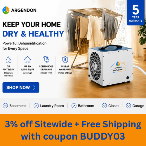 Argendon Coupon : 3% off Sitewide + Free S/H code BUDDY03
