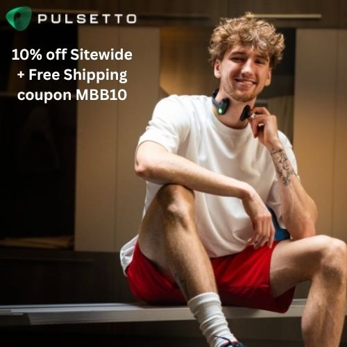 Get 10% off + Free Shipping at Pulsetto with coupon MBB10